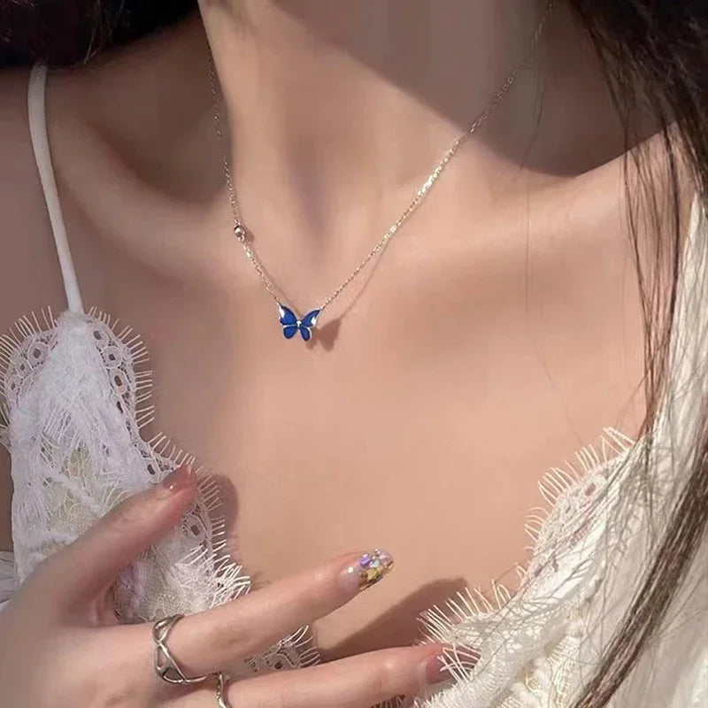 Mood Glow Butterfly Pendant