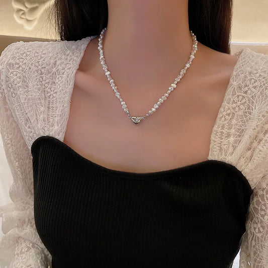 Baroque Charm Pearl Necklace