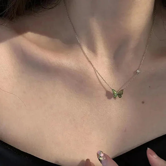 Mood Glow Butterfly Pendant